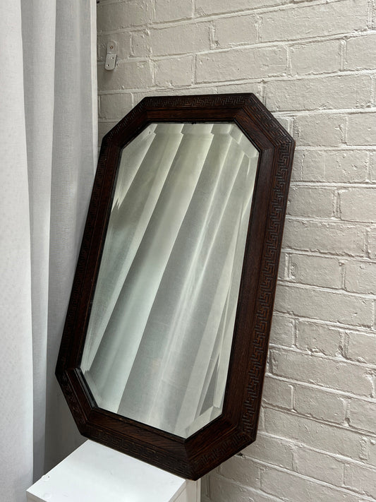 OAK MEANDER PATTERNED MIRROR