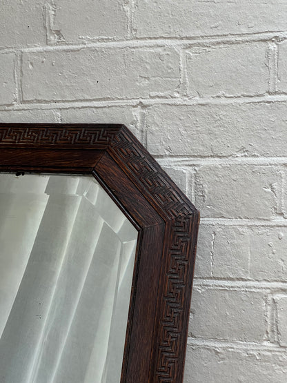 OAK MEANDER PATTERNED MIRROR
