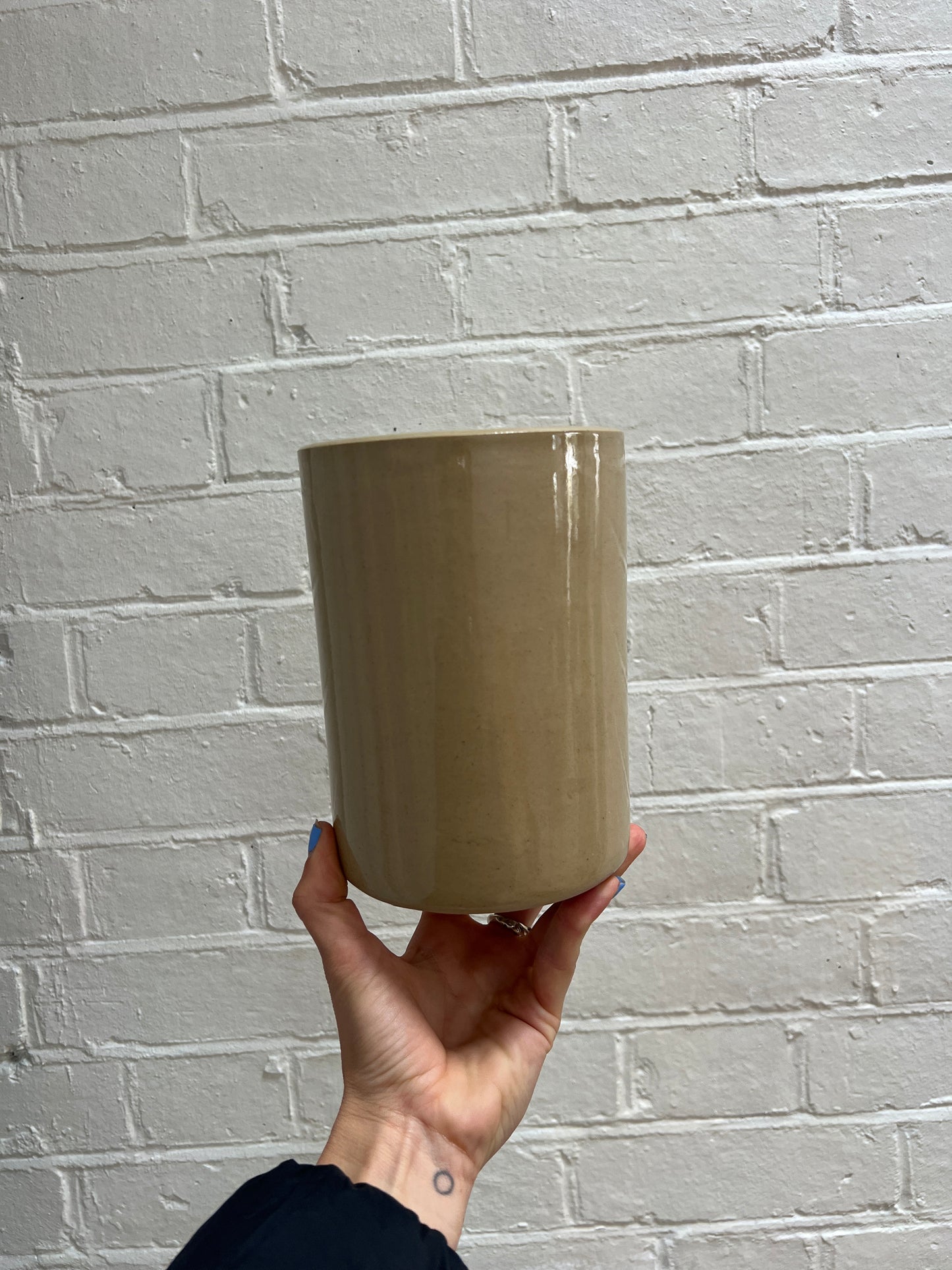 CERAMIC UTENSIL POT