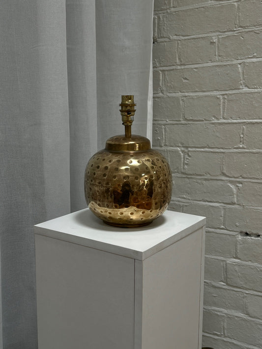 BRASS BALL LAMP
