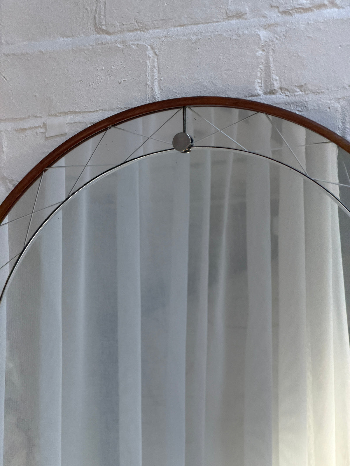 SWEDISH ARCH SECTIONAL MIRROR