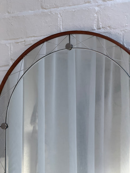 SWEDISH ARCH SECTIONAL MIRROR