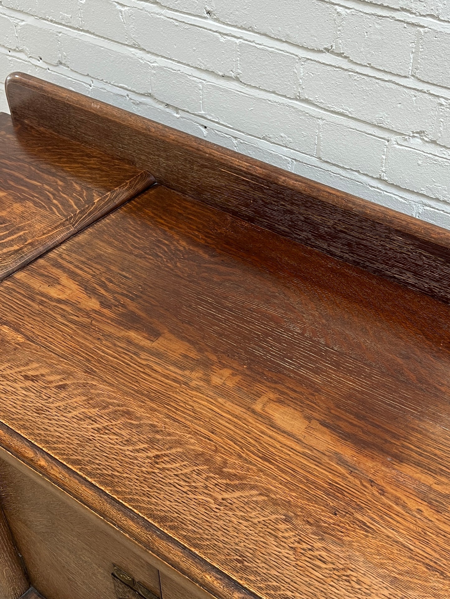 LARGE ART DECO SIDEBOARD WITH BALL FEET
