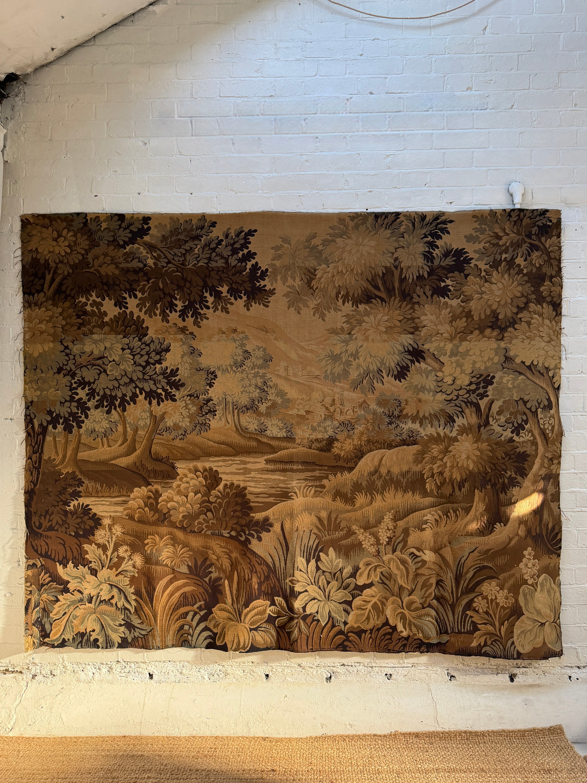 LARGE FRENCH TAPESTRY WALL HANGING