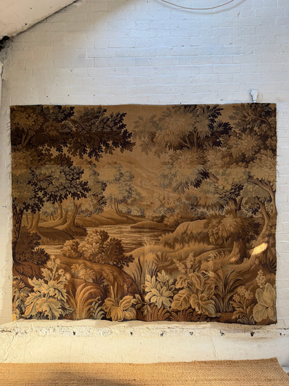 LARGE FRENCH TAPESTRY WALL HANGING