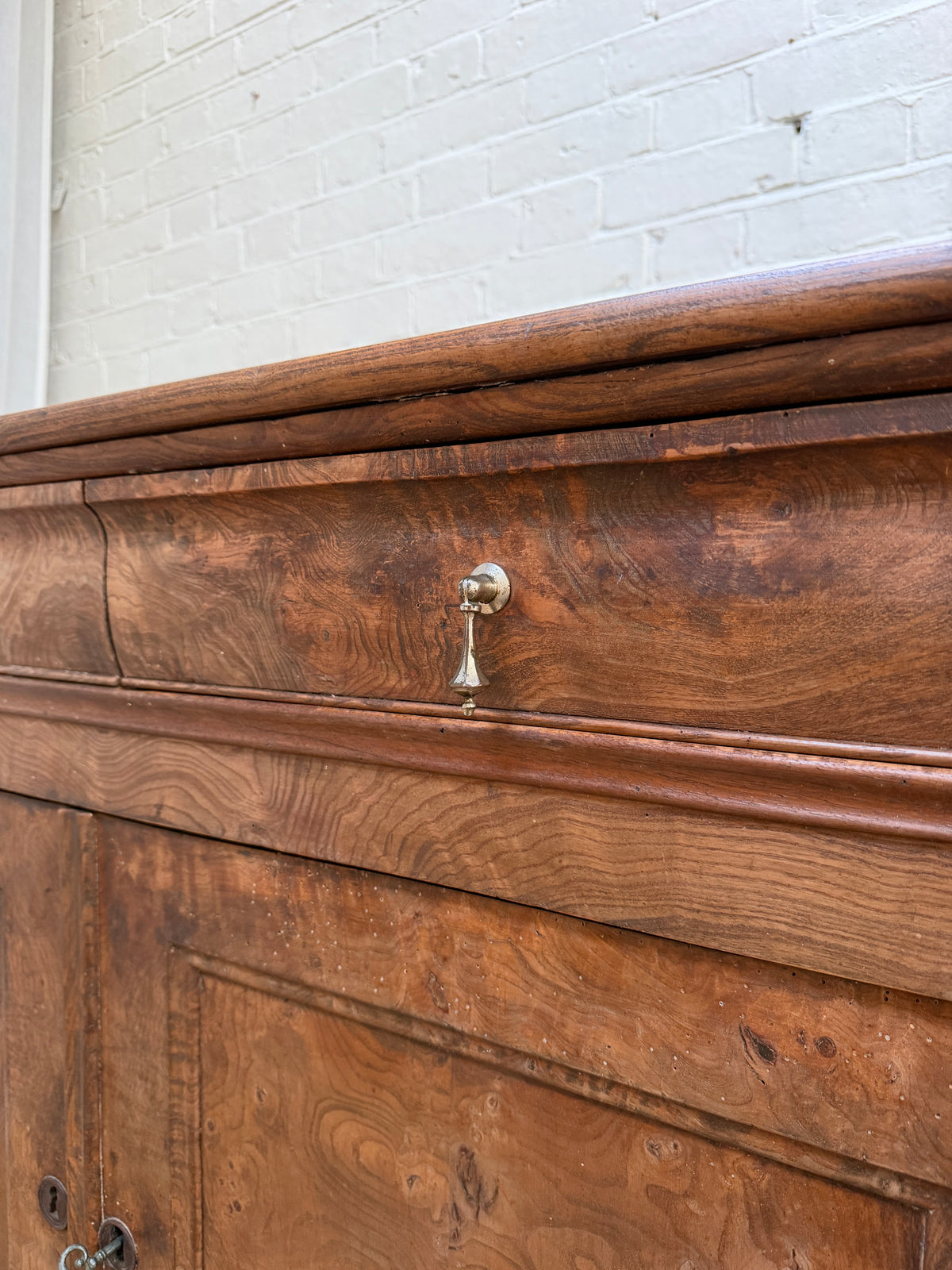 19TH CENTURY FRENCH ELM SIDEBOARD