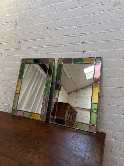 COLOURED GLASS MIRRORS - SOLD INDIVDUALLY