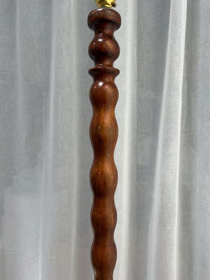 TALL BOBBIN FLOOR LAMP