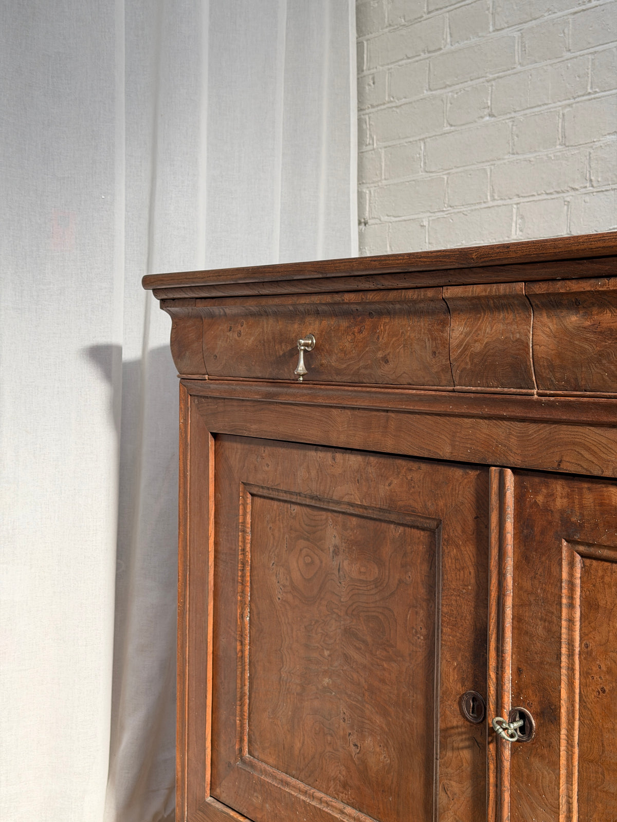 19TH CENTURY FRENCH ELM SIDEBOARD