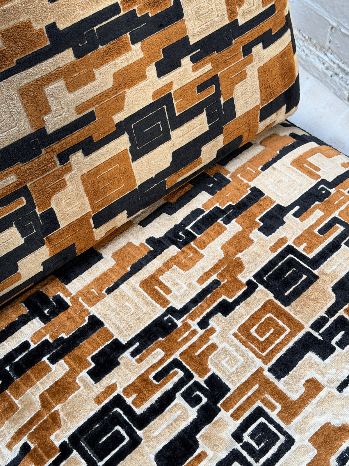 70S BRUTALIST GEOMETRIC CHAIRS -  SOLD INDIVDUALLY