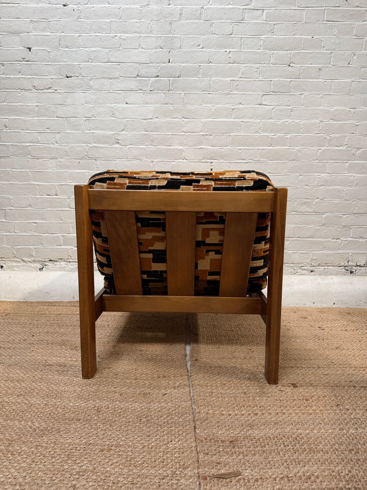 70S BRUTALIST GEOMETRIC CHAIRS -  SOLD INDIVDUALLY