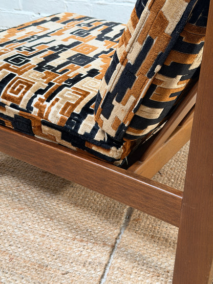 70S BRUTALIST GEOMETRIC CHAIRS -  SOLD INDIVDUALLY