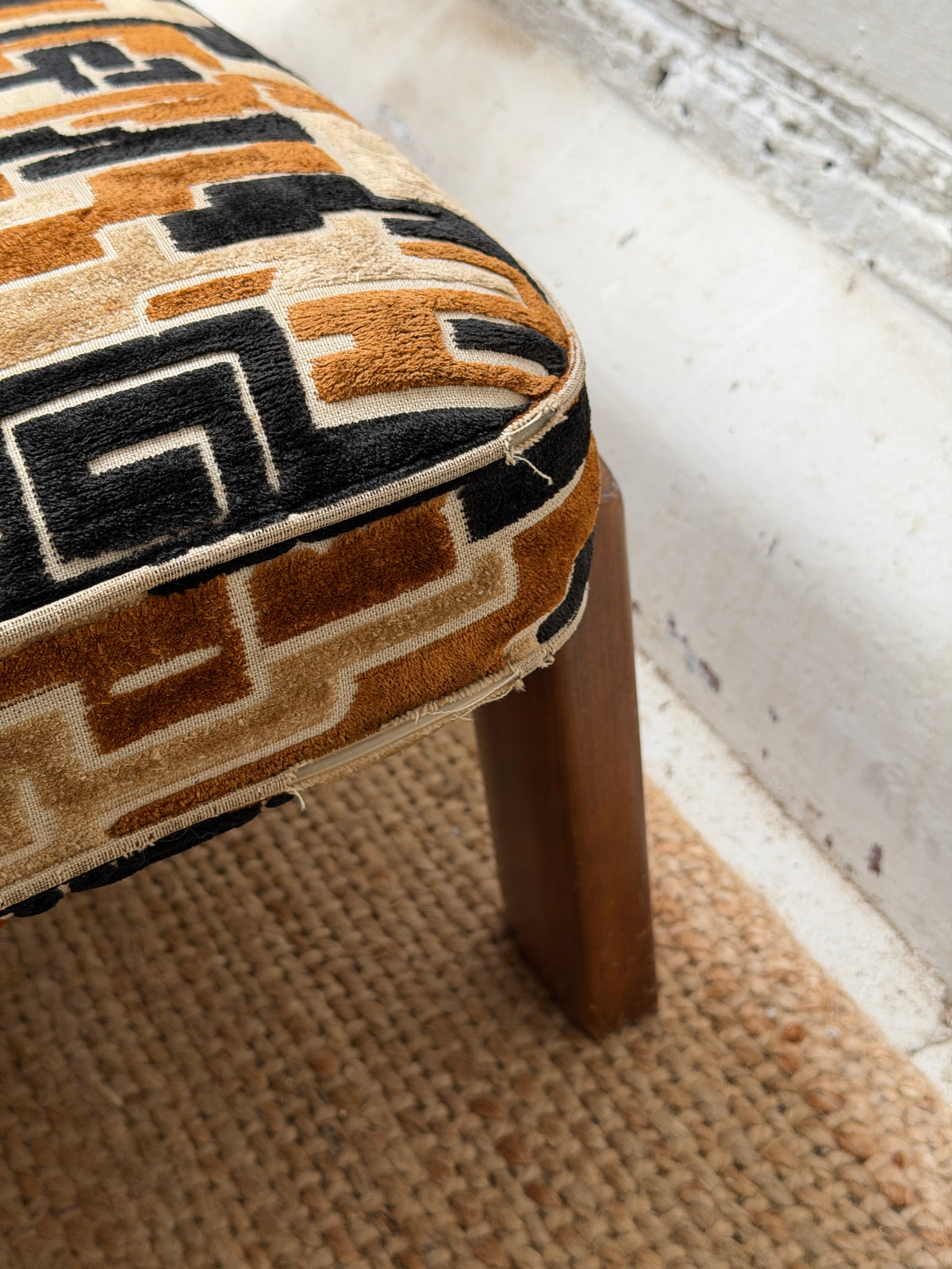 70S BRUTALIST GEOMETRIC CHAIRS -  SOLD INDIVDUALLY