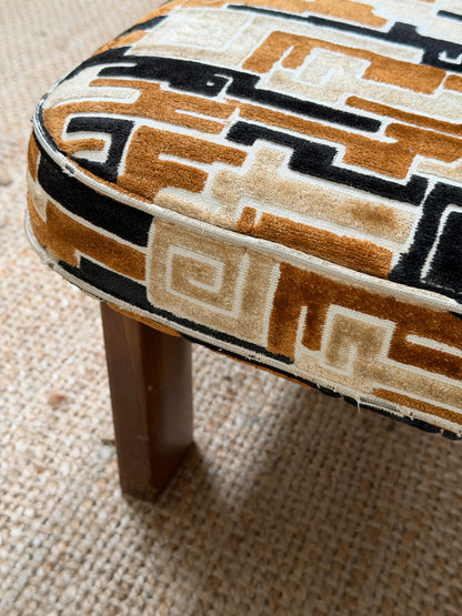 70S BRUTALIST GEOMETRIC CHAIRS -  SOLD INDIVDUALLY
