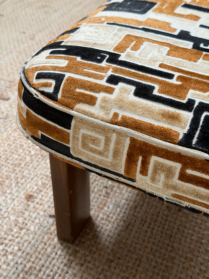 70S BRUTALIST GEOMETRIC CHAIRS -  SOLD INDIVDUALLY
