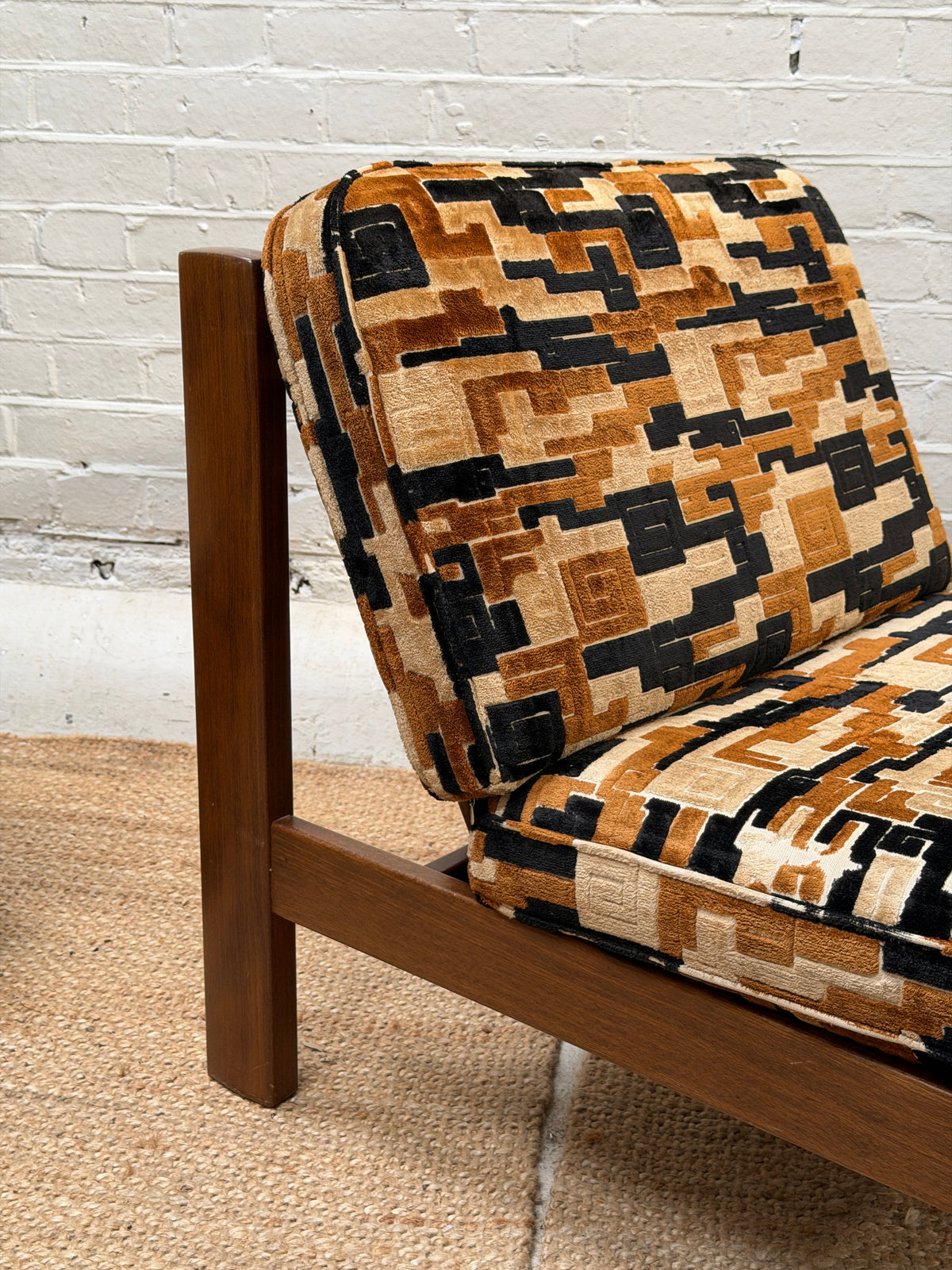 70S BRUTALIST GEOMETRIC CHAIRS -  SOLD INDIVDUALLY