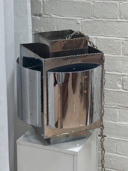 CHROME CEILING PENDANT