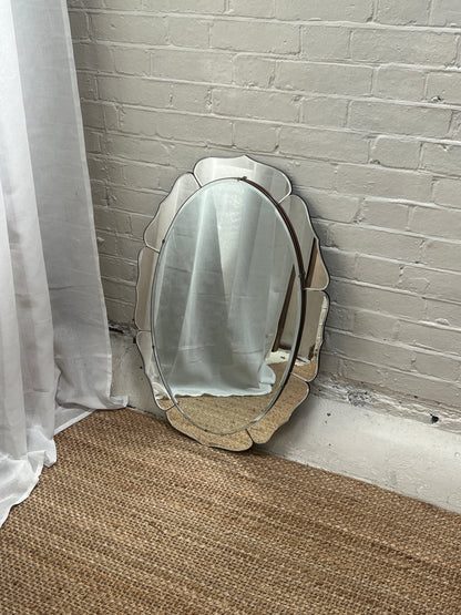 BEVELLED PETAL MIRROR