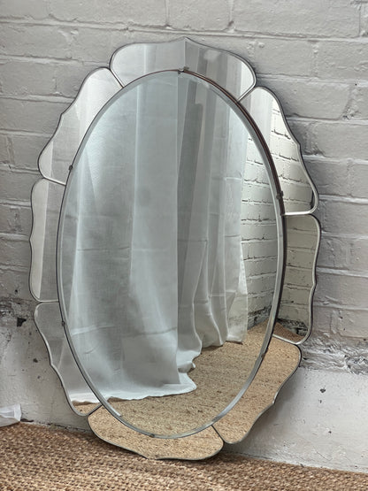BEVELLED PETAL MIRROR