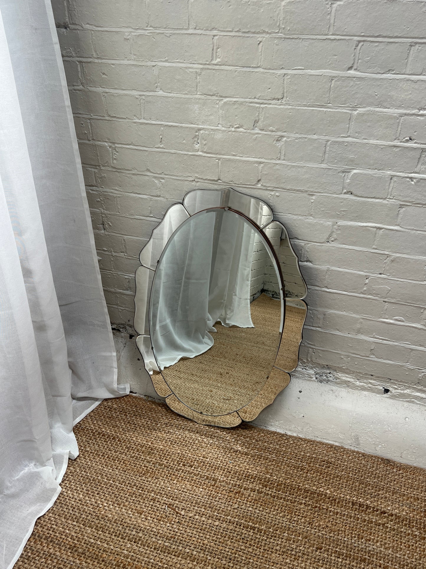 BEVELLED PETAL MIRROR