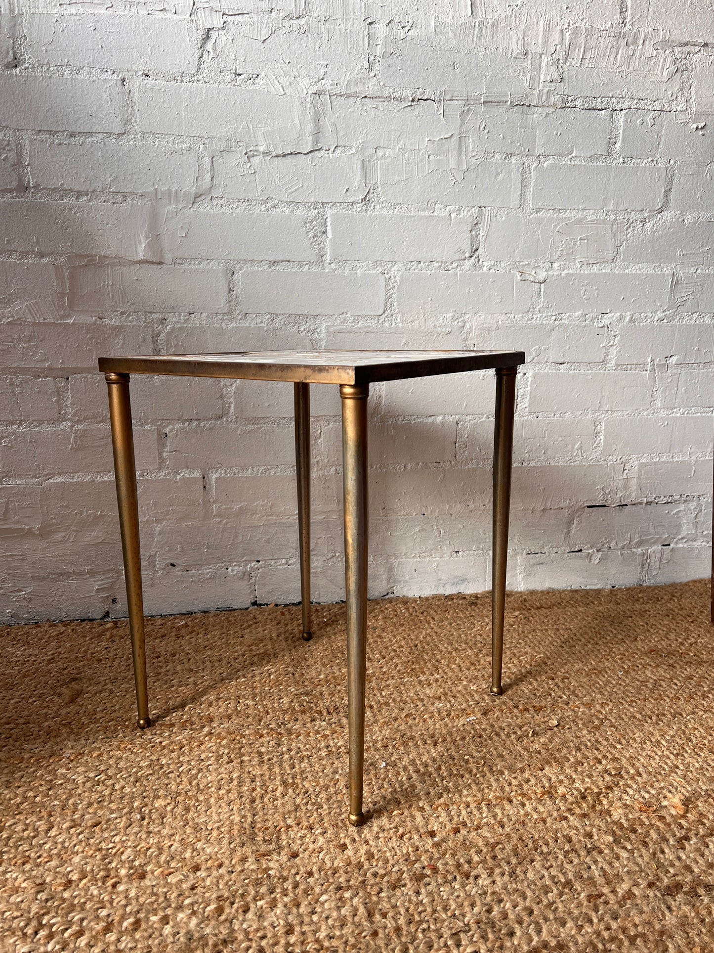 SMALL TILED TOP TABLE