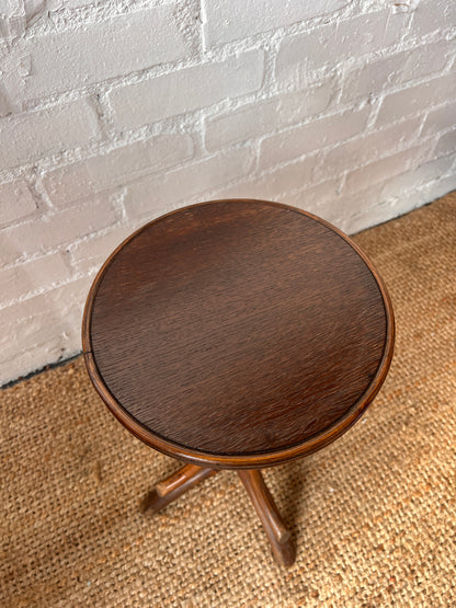 FRENCH BENTWOOD SIDE TABLE