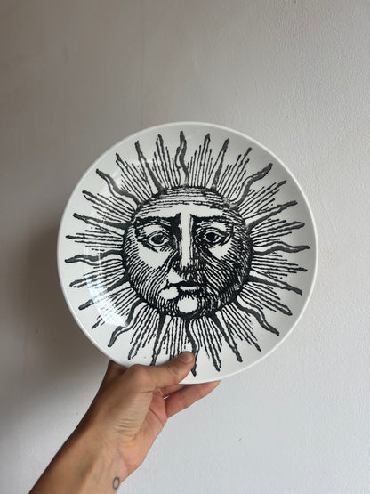 SWEDISH SUN MOTIF WALL PLATE