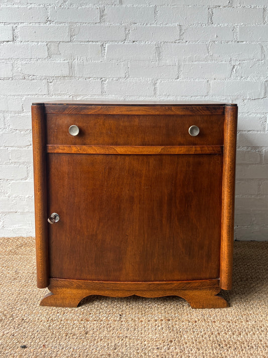 ART DECO CURVED CABINET