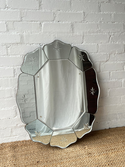 LARGE FLOWER MIRROR