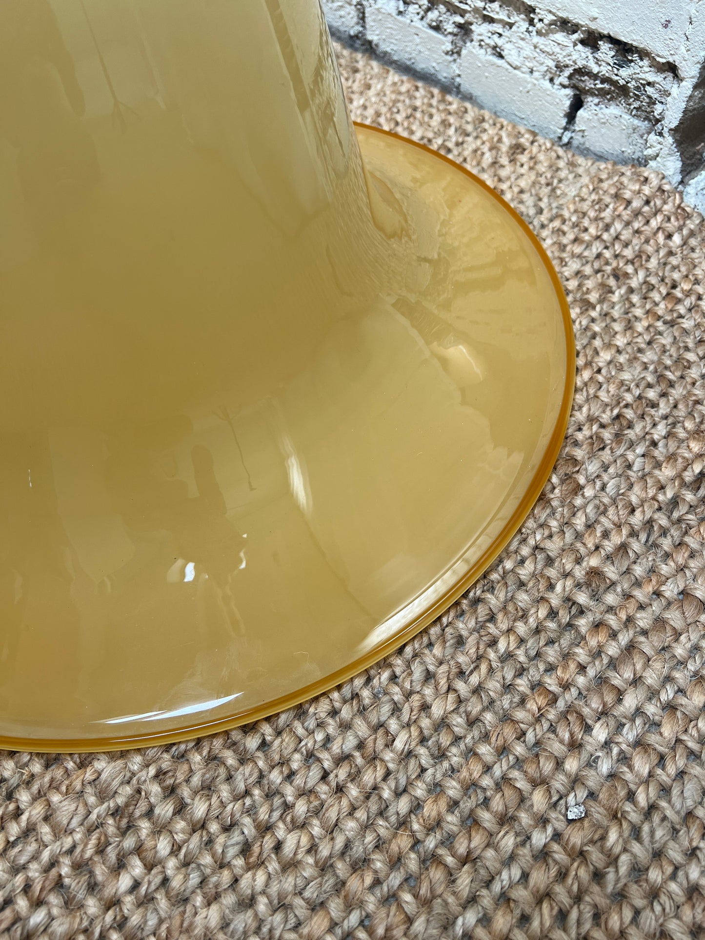 YELLOW MURANO CEILING PENDANT