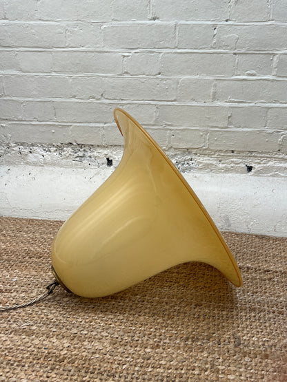 YELLOW MURANO CEILING PENDANT