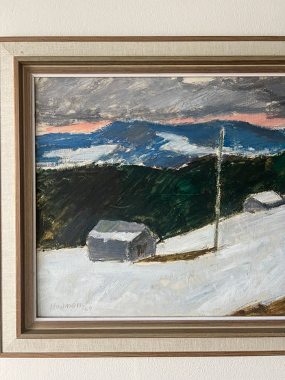 SWEDISH LANDSCAPE OIL – 1969