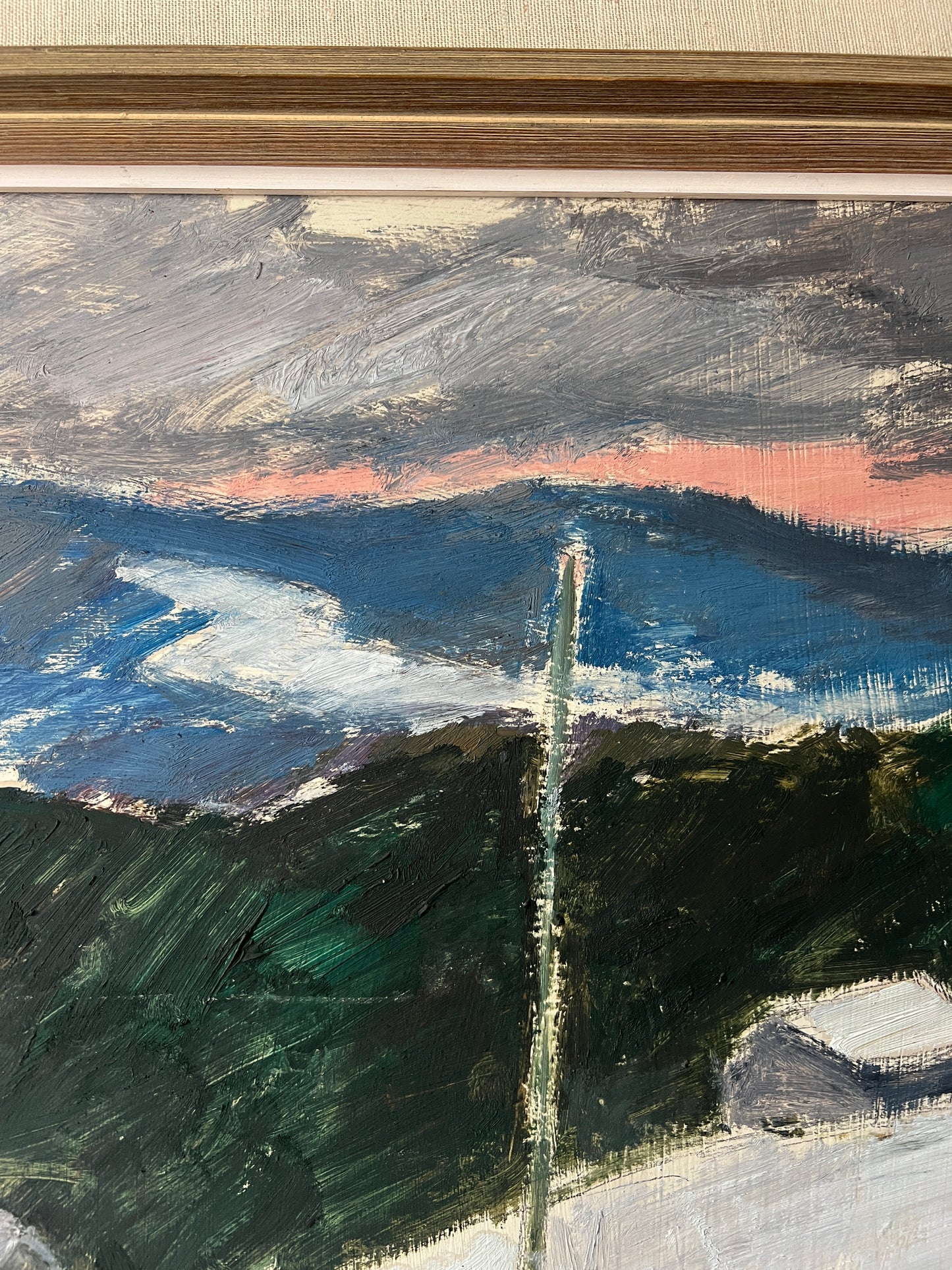 SWEDISH LANDSCAPE OIL – 1969