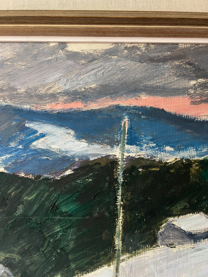 SWEDISH LANDSCAPE OIL – 1969