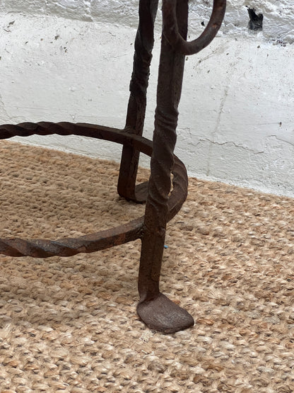 IRON CHUNKY STOOL