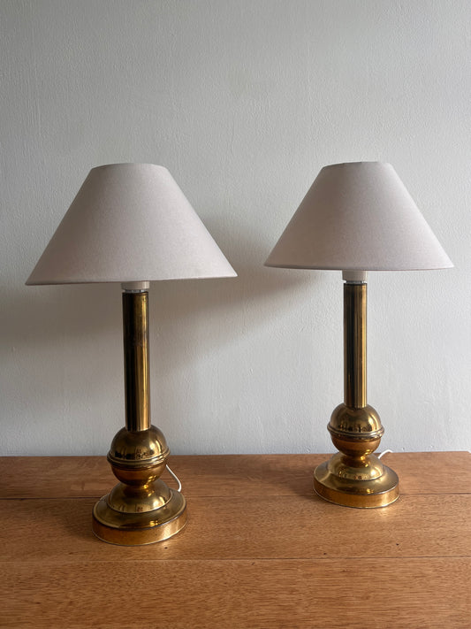 PAIR OF ABO RANDERS DANISH LAMPS
