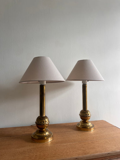 PAIR OF ABO RANDERS DANISH LAMPS