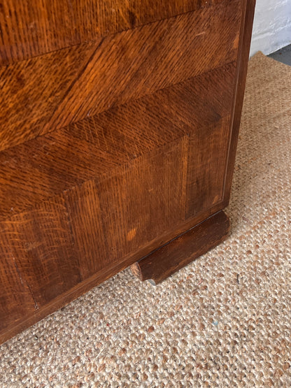 FRENCH ART DECO WOODEN SIDEBOARD