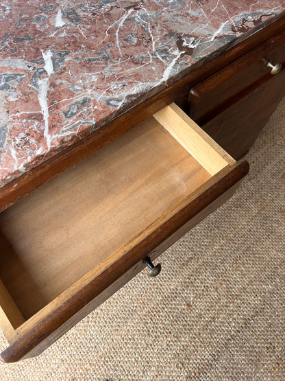 FRENCH ART DECO WOODEN SIDEBOARD