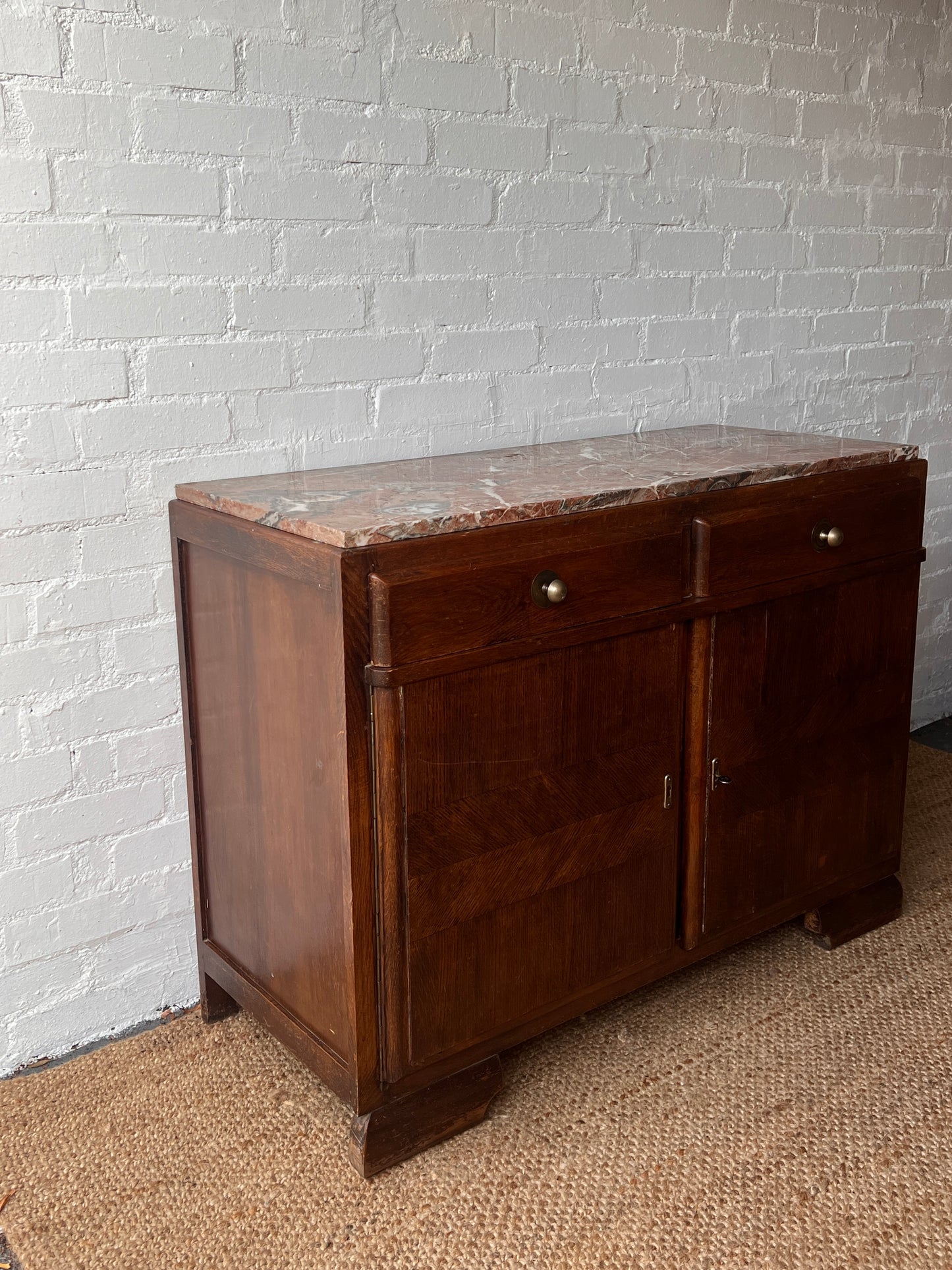 FRENCH ART DECO WOODEN SIDEBOARD
