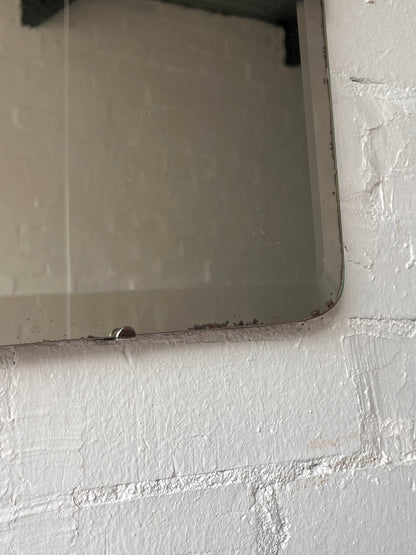 ART DECO CHROME MIRROR