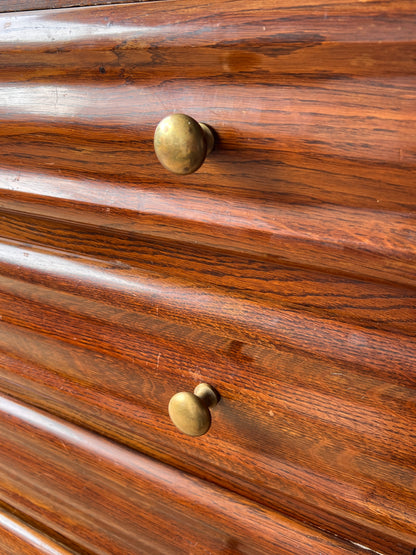 FRENCH WAVY CHEST WITH MARBLE TOP