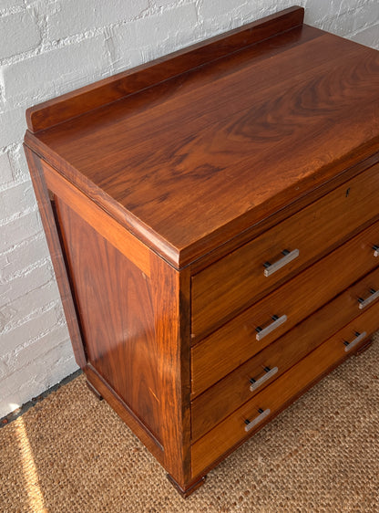 ART DECO CHROME CHEST OF DRAWERS