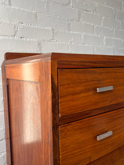 ART DECO CHROME CHEST OF DRAWERS