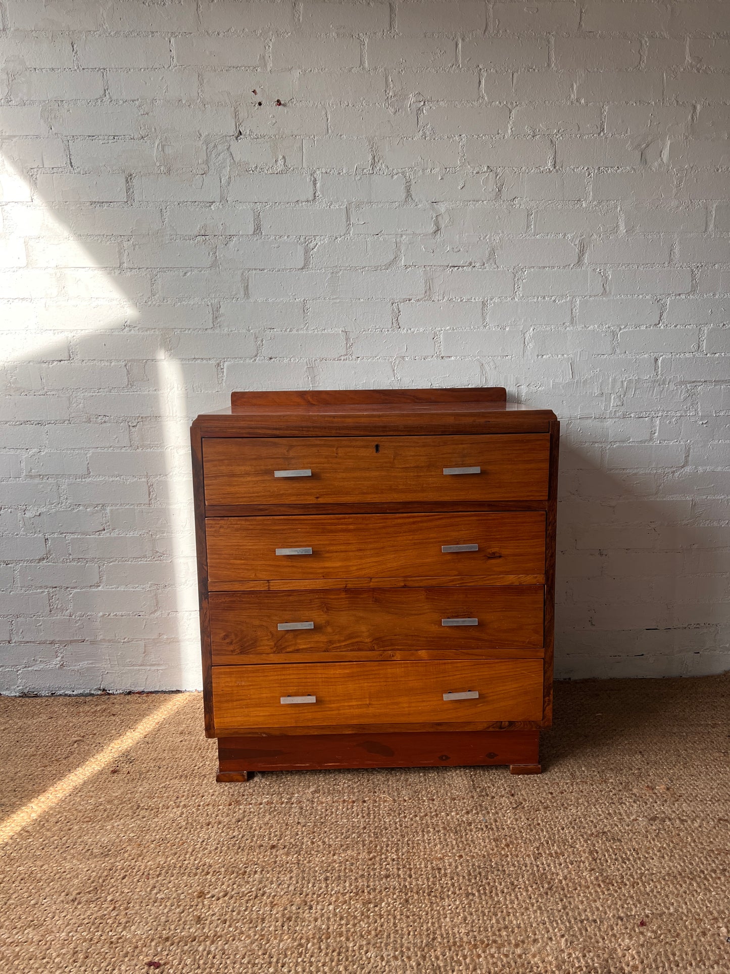 ART DECO CHROME CHEST OF DRAWERS