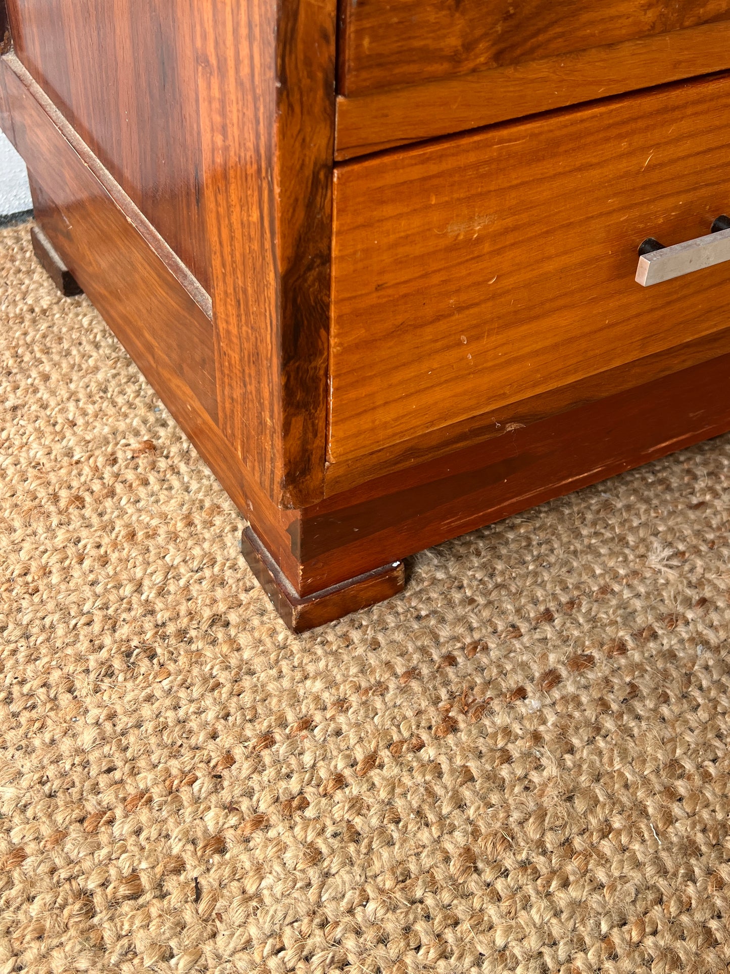 ART DECO CHROME CHEST OF DRAWERS