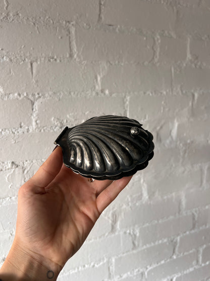 SILVER SHELL TRINKET DISH
