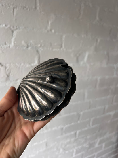 SILVER SHELL TRINKET DISH