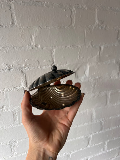 SILVER SHELL TRINKET DISH