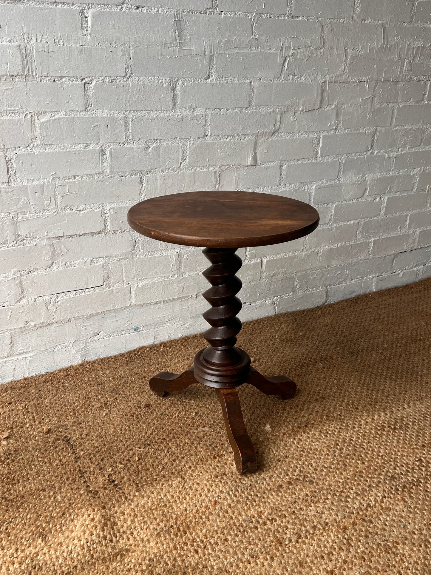 FRENCH CORKSCREW SIDE TABLE